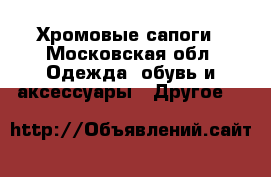 Хромовые сапоги - Московская обл. Одежда, обувь и аксессуары » Другое   